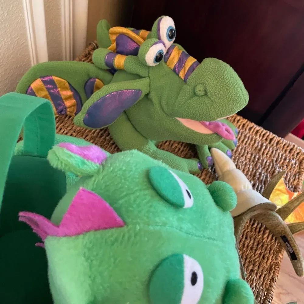 Green Dragon Basket Melissa and Doug Dragon Puppet Dragon Headband